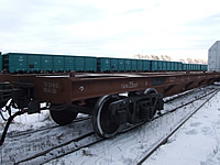 Вагон-платформа 13-9781 (Контейнеровоз)